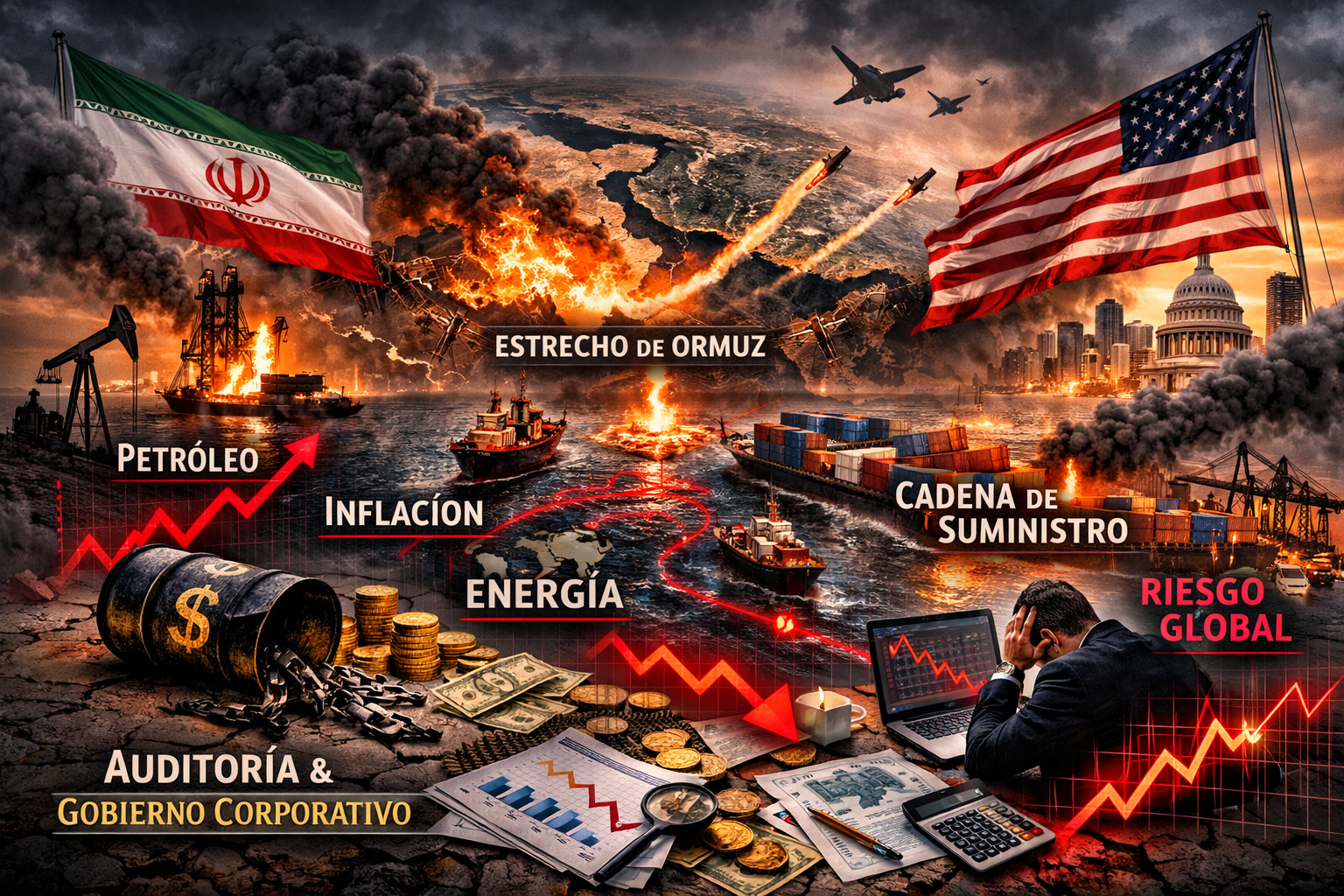 La guerra con Irán no solo bombardea fronteras: también expone la fragilidad de empresas que nunca auditaron su vulnerabilidad