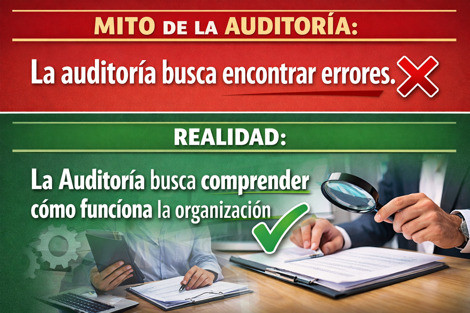 MITO Y REALIDAD DE LA AUDITORIA